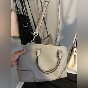 Micheal Kors Light Gray Purse